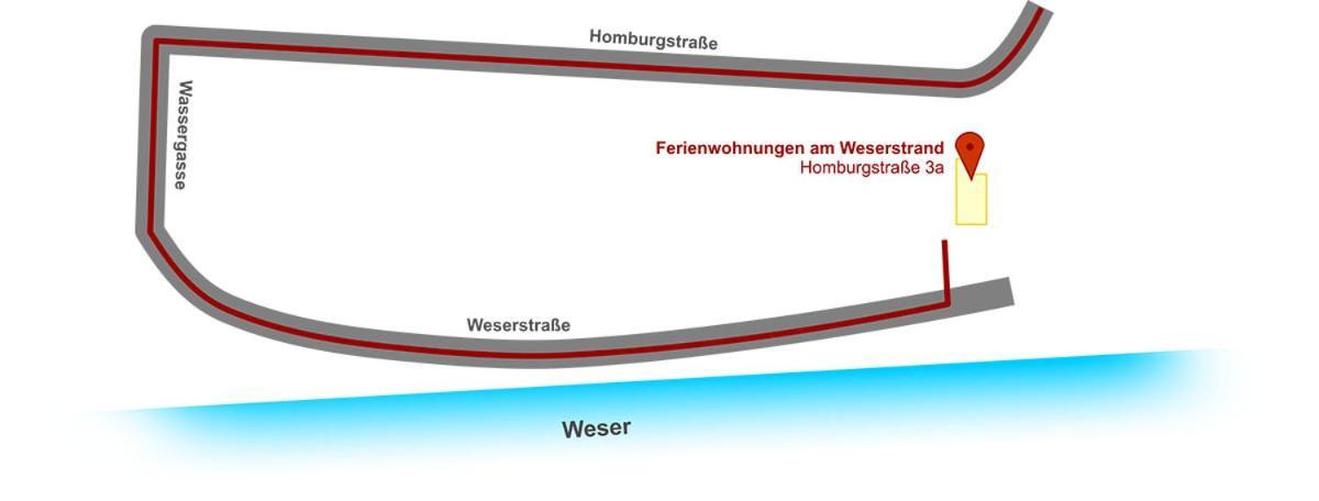 Ferienwohnungen Am Weserstrand Bodenwerder Buitenkant foto